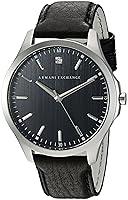 Algopix Similar Product 4 - Armani Exchange Mens AX2182 Black
