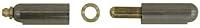Algopix Similar Product 6 - Steel WeldOn Bullet Hinge with Brass