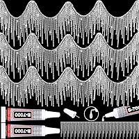 Algopix Similar Product 8 - Tetutor Rhinestone Fringe with B7000