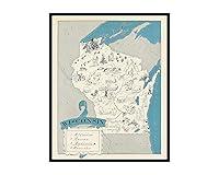 Algopix Similar Product 5 - Poster Master Vintage Map Poster 