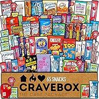 Algopix Similar Product 12 - CRAVEBOX Snack Box 65 Count Spring