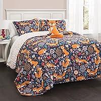 Algopix Similar Product 12 - Lush Decor Pixie Fox Reversible Quilt