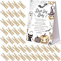 Algopix Similar Product 15 - Dont Say Baby Clothespin Games Sign