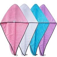 Algopix Similar Product 6 - POLYTE Microfiber Hair Turban Wrap