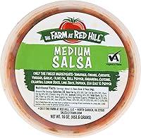 Algopix Similar Product 7 - THE FARM AT RED HILL Salsa Medium, 16 OZ