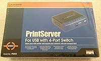 Algopix Similar Product 18 - CiscoLinksys PSUS4 PrintServer for USB