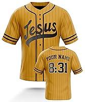Algopix Similar Product 14 - Personalized Religious Baseball Jerseys