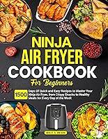 Algopix Similar Product 5 - Ninja Air Fryer Cookbook for Beginners