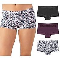 Algopix Similar Product 14 - Maidenform Womens Microfiber Boyshort