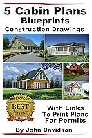 Algopix Similar Product 18 - 5 Cabin Plans Blueprints Construction