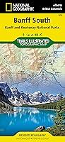 Algopix Similar Product 12 - Banff South Map Banff and Kootenay
