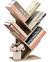 Algopix Similar Product 14 - Hoctieon 4 Tier Tree Bookshelf 4 Shelf