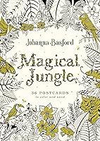 Algopix Similar Product 18 - Magical Jungle 36 Postcards to Color