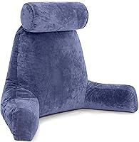 Algopix Similar Product 17 - Husband Pillow XXL Dark Blue Backrest