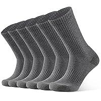 Algopix Similar Product 12 - Closemate 6 Pairs Mens Cushion Crew