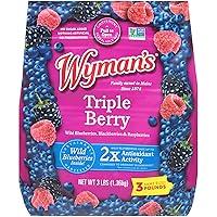 Algopix Similar Product 15 - Wyman's Triple Berry, 48 Ounce