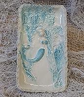 Algopix Similar Product 17 - Ceramic mermaid in the sea butter
