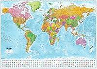 Algopix Similar Product 9 - World Map with flags XXL Poster 