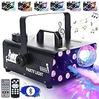 Algopix Similar Product 13 - ATDAWN Fog Machine with 8 LED Lights