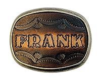 Algopix Similar Product 6 - Leather Custom Made Name Belt Buckle 