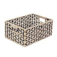 Algopix Similar Product 17 - Villacera Rectangle Hand Weaved Wicker