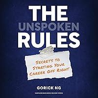 Algopix Similar Product 4 - The Unspoken Rules Secrets to Starting