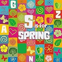 Algopix Similar Product 3 - S Is For Spring  Spring Alphabet