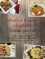 Algopix Similar Product 15 - Whats 4 Dinner Solutions Summer To