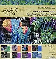 Algopix Similar Product 19 - Graphic 45 Kaleidoscope 8x8 Pad Craft