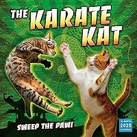 Algopix Similar Product 6 - The Karate Kat 2025 Wall Calendar