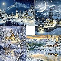 Algopix Similar Product 8 - ARTDOT 4 Pack Christmas Diamond