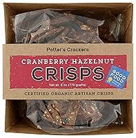 Algopix Similar Product 14 - POTTERS CRACKERS Cranberry Hazelnut