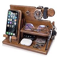 Algopix Similar Product 20 - TESLYAR Wood Phone Docking Station Ash