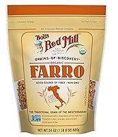 Algopix Similar Product 2 - Bobs Red Mill Organic Farro Grain 24