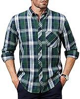 Algopix Similar Product 13 - Lion Nardo Plaid Mens Flannel Shirts