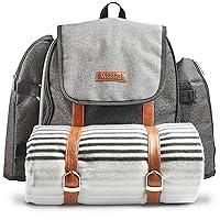 Algopix Similar Product 19 - VonShef Picnic Backpack for 4 Person