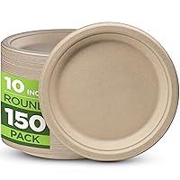 Algopix Similar Product 11 - 100 Compostable Paper Plates Heavy