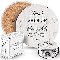 Algopix Similar Product 5 - Funny Drink Coasters  House Warming