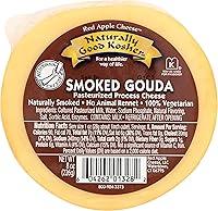 Algopix Similar Product 1 - NATURALLY GOOD KOSHER Smoked Gouda, 8 OZ