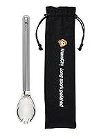 Algopix Similar Product 17 - Longest Titanium Long Handle Spork with