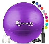 Algopix Similar Product 19 - SmarterLife Exercise Ball Yoga Ball for