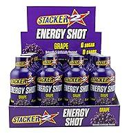 Algopix Similar Product 16 - Stacker 2 Energy Shots Grape Flavor