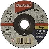 Algopix Similar Product 16 - P-53039 Cutting Disc Steel 4.92inx1, 6mm