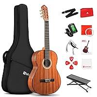 Algopix Similar Product 3 - Classical Guitar 44 39 Inch Full Size