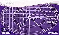Algopix Similar Product 8 - Handi Quilter Oval B Templates Set of
