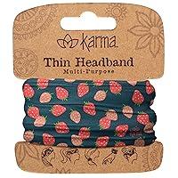 Algopix Similar Product 13 - Karma Strawberries Headband for Women 