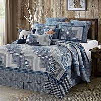 Algopix Similar Product 2 - Virah Bella 3 Piece King Cabin Quilt