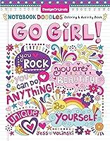 Algopix Similar Product 17 - Notebook Doodles Go Girl Coloring 