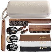 Algopix Similar Product 11 - Evgoisle Leather shoe polishshine kit