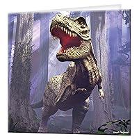 Algopix Similar Product 10 - 3D LiveLife Greeting Card  TRex Scene